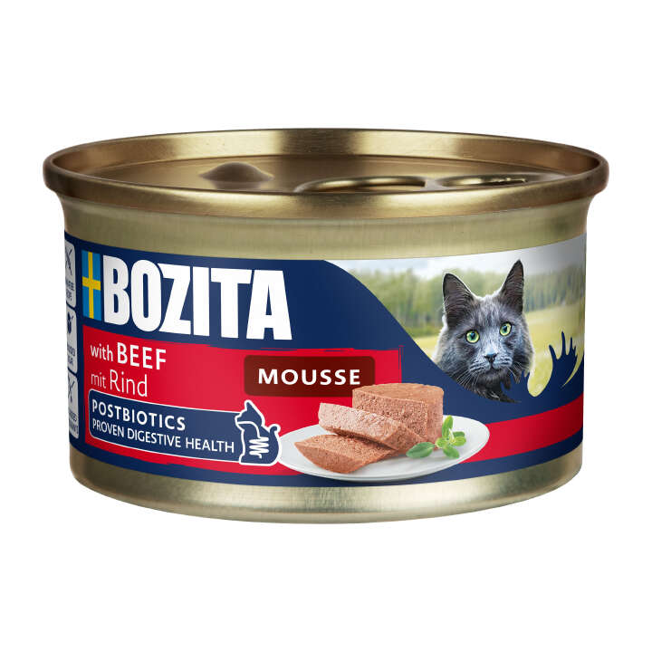 BOZITA Katzen-Nassfutter Mousse Farm Mix